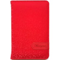 Блокнот А6 на 80 аркушів у клітинку з обкладинкою зі шкірзаму, ТМ Мандарин