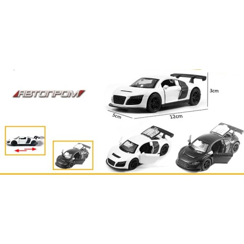 Машина «АВТОПРОМ» метал, 1:32, відкриваються двері, багажник, в асортименті, в коробці16,5х7,5х7,5 с