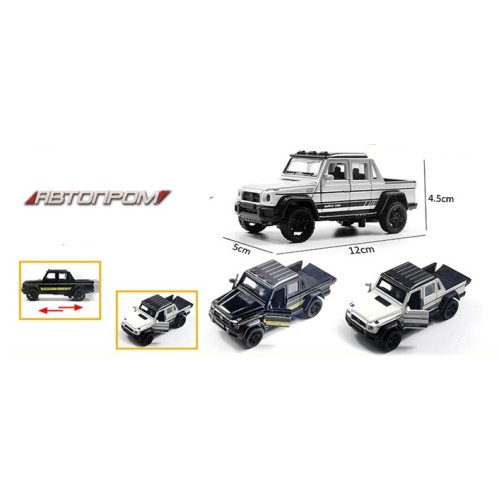Машина 12 см 1:32 металева з дверима що відкриваються, в асортименті, у коробці 16,5х7,5х7,5 см, АВТОПРОМ