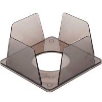 Бокс для паперу димчатий 90х90х45 мм, Bokskip