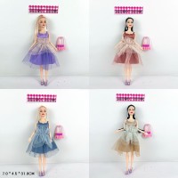 Лялька, в асортименті, в пакеті 7х4х31см