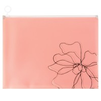 Папка «Peachy Mood», А4+, на блискавці, ТМ Axent
