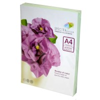 Папір кольоровий А4 на 100 аркушів 160 г/м2, пастель блакитний, CRYSTAL COLOR PAPER
