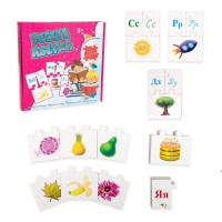 Пазли «Весела абетка» навчальні, розвиваючі, ТМ Strateg