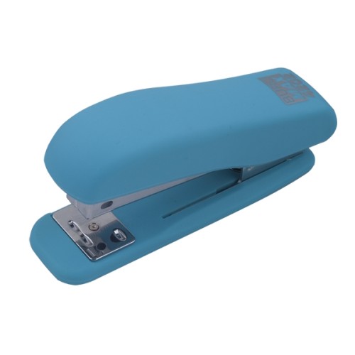 Степлер пластиковий «RUBBER TOUCH», до 20аркушів, скоби №24; 26, синій, ТМ Buromax
