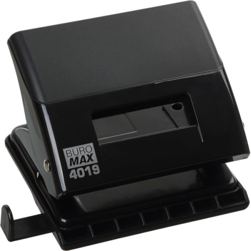 Діркопробивач до 20 аркушів пластиковий чорний, ТМ Buromax