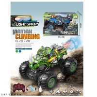 Машина 30 см р/к на акумуляторі зі світлом та димом, в асортименті, у коробці 31,5х18х21,5 см