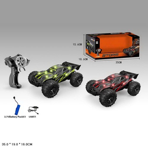 Машина 32 см р/к на акумуляторі зі мвітлом, у коробці 35х19х16 см
