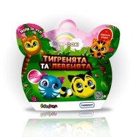 Колекційна іграшка-сюрприз «Doki Doki. Тигренята та левенята», в асортименті, у дисплеї, Sbabam