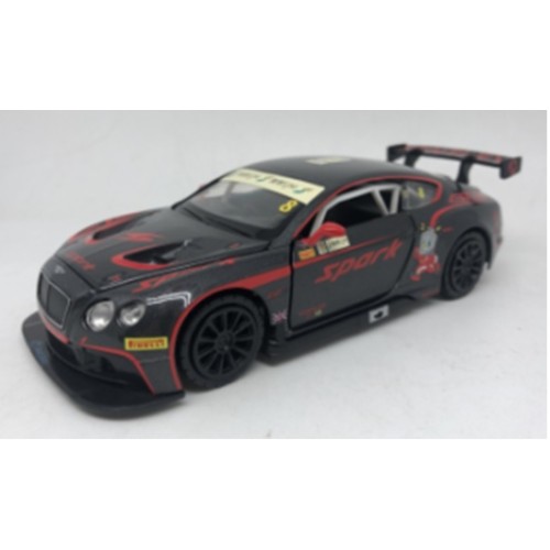 Машина «Bentley Continental GT3 Concept» 11,5 см 1:43 металева з дверима що відкриваються та гумовими колесами, у коробці 14,5х6,5х7 см, АВТОПРОМ