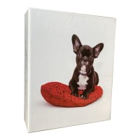 Фотоальбом «Dog 5» на 200 фото 10х15 см, ламінований картон, паперові аркуші, 22х22 см