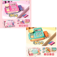 Касовий апарат, сканер, ваги, гроші, звук, світло, в асортименті, у коробці 27х16х13 см