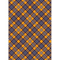 Канцелярська книга «Шотландка» А4 на 192 аркуші у клітинку з твердою палітуркою та ламінованою обкладинкою, в асортименті, ТМ Рюкзачок