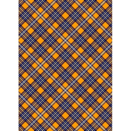 Канцелярська книга «Шотландка» А4 на 192 аркуші у клітинку з твердою палітуркою та ламінованою обкладинкою, в асортименті, ТМ Рюкзачок