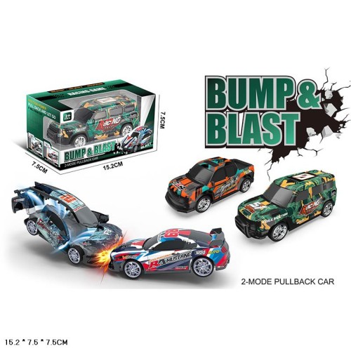 Машина інерційна, при зіткненні розбивається, у коробці 15,2х7,5х7,5 см