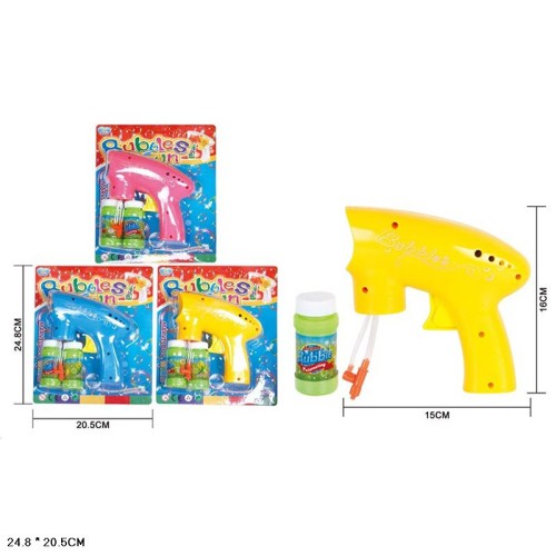 Мильні бульбашки 15х16 см на підшипнику з запаскою, в асортименті, на планшетці 20,5х25 см