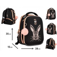 Рюкзак « Brave Bunny» каркасний 35х28х17 см, ТМ YES