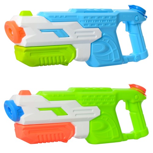 Іграшковий водний бластер 38 см помповий, в асортименті, у пакеті 21,5х48х5 см