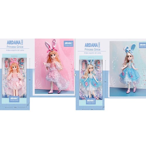 Лялька 29 см шарнірна в асортименті, у коробці 24,5х38х9 см