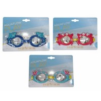 Окуляри для плавання з регульованим ремінцем 48-52 см, в асортименті, на планшетці 19,5х12,5, ТМ Intex