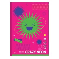 Блокнот «CREAZY NEON» А6 на 48 аркушів у клітинку з твердою ламінованою обкладинкою, в асортименті, ТМ Рюкзачок