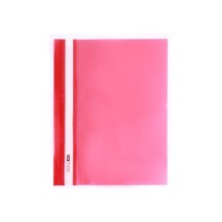 Папка-швидкозшивач А4 без перфорації, фактура «помаранч», червона, ТМ Economix