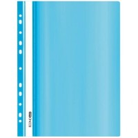 Папка-швидкозшивач А4 з перфорацією, пастель блакитна, ТМ Economix