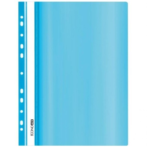 Папка-швидкозшивач А4 з перфорацією, пастель блакитна, ТМ Economix