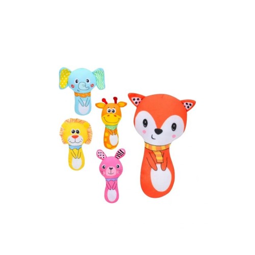 Брязкальце м'яке 10 см, в асортименті, у пакеті 10х15х5 см