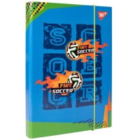 Папка для зошитів «Football. Game» В5 картонна на гумках, ТМ Yes
