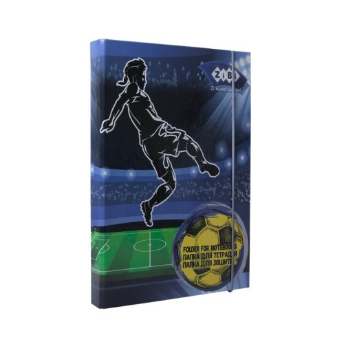 Папка для зошитів «GAMER» В5+ картонна на гумках, TM ZiBi