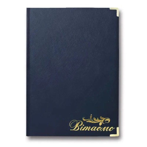 Папка вітальна Infolk-Miradur «Вітаємо» A4 синя, TM Brisk