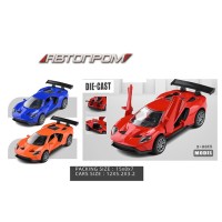 Машина 1:32, відкриваються двері, в асортименті, у коробці 15х8х7см, АВТОПРОМ