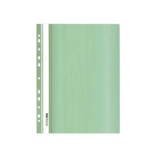 Папка-швидкозшивач А4 з перфорацією фактура «глянець», м'ятна, ТМ Economix