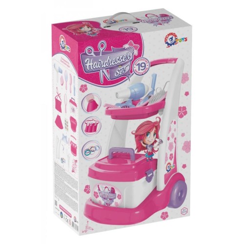 Набір перукаря з 18 предметів, у коробці 67,5х37,5х20 см, ТМ Технок