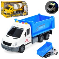 Будтехніка 29 см 1:16 інерційна зі звуком та світлом, на батарейці, в асортименті, у коробці 37х15,5 см