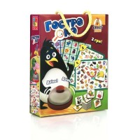 Гра настільна «Гостре око» розвивальна з дзвоником, 4 гральними полями та 96 фішками, у коробці 18х5х23 см, ТМ Vladi Toys