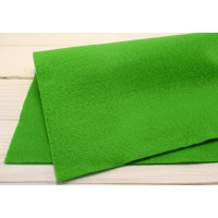 Фетр 21х30 см товщиною 1,2 мм 8 аркушів, зелений, ТМ Мандарин