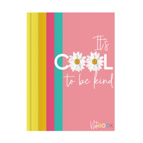 Блокнот «3D COLL NOTEBOOK» А5 на 176 аркушів у клітинку з твердою ламінованою обкладинкою, в асортименті, ТМ Рюкзачок