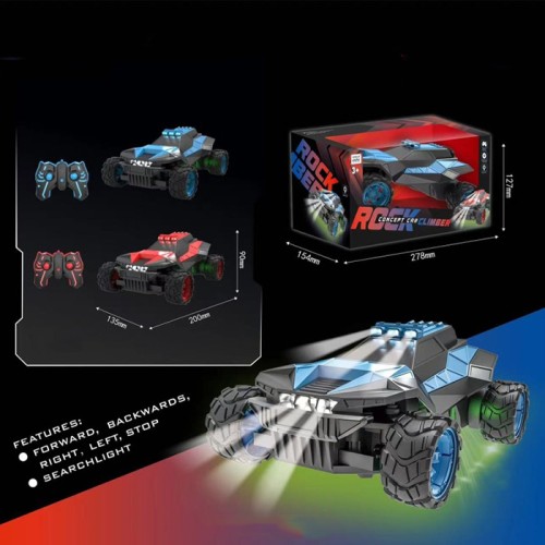 Машина 20 см р/к 2,4G на акумуляторі зі світлом, USВ та гумовими колесами, в асортименті, у коробці 28х13х16 см