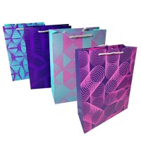 Пакет паперовий 12x8x15 см, в асортименті, TM Leader