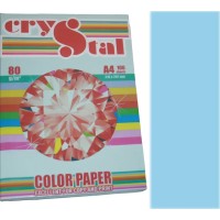 Папір кольоровий А4 100 аркушів 80 г/м2, пастель блакитний, SPECTRA COLOR