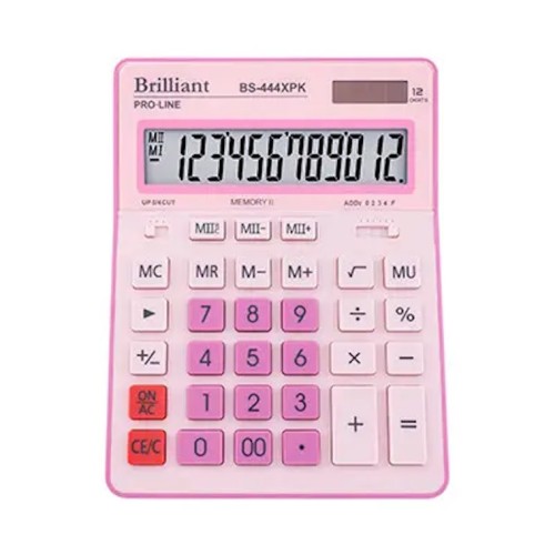Калькулятор «Brilliant» 15,5х20,5 см, BS-444XPK