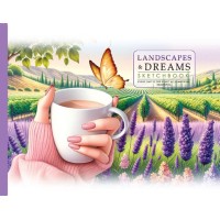 Скетчбук 20х14,5 см на 24 аркуші з офсетним папером 100 г/м2 та твердою ламінованою обкладинкою, ТМ Мандарин