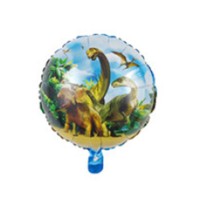 Кульки фольговані «Динозавр» таблетка 46 см, ТМ Leader