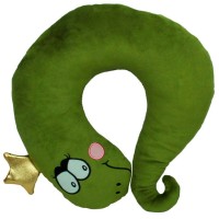 М`яка іграшка «Підголівник змійка» 30х27х6 см, ПП Копиця