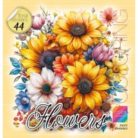 Розмальовка на 8 аркушів з наліпками на скобі 20х20 см, ТМ Fresh