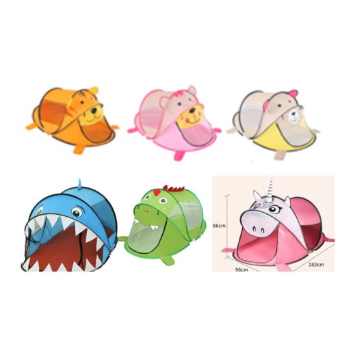 Намет «Звірята» 182х96х86 см, в асортименті, у сумці 54х57,5 см