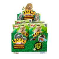 Стретч-іграшка «LEGEND OF ANIMALS. Драженики джунглів» 15 см, в асортименті, 12 шт у дисплеї 18х8х21 см