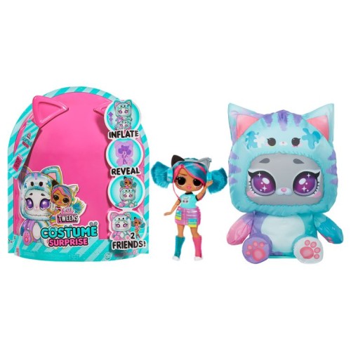 Ігровий набір із лялькою LOL SURPRISE! серії «Tweens Costume. Ема Емо»: лялька 16,5 см з одягом та взуттям, у боксі 25х10х30 см